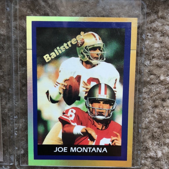 1991 BALLSTREET JOE MONTANA RARE PROMO CARDS - Picture 7 of 11
